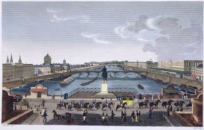 The Pont Neuf, c.1815-20 by Henri Courvoisier Voisin